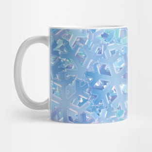 Crystal Snowflake Pattern Mug